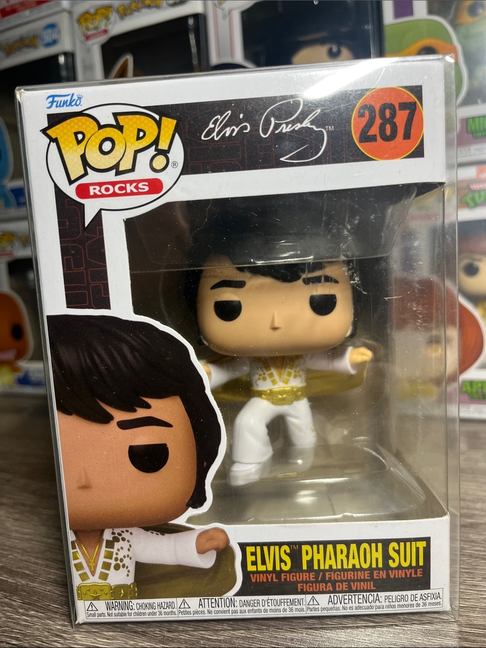 Funko Pop! Rocks Elvis Pharaoh Suit (White & Gold) #287